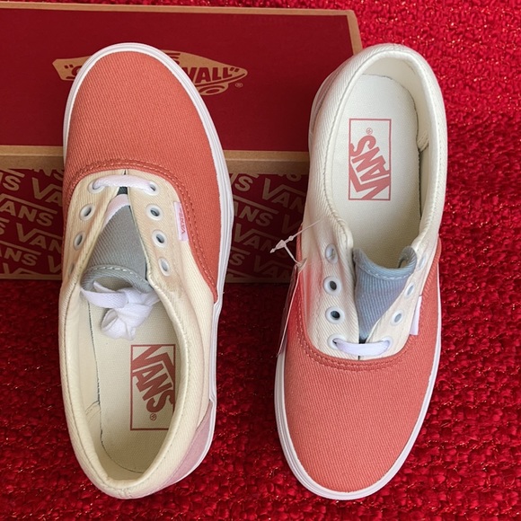 Vans Era Platform Twill Pastel Block/True White WMNS - Picture 13 of 16